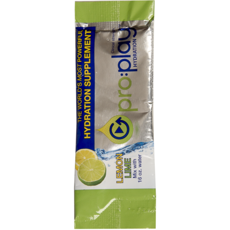 HYDRATION HEALTH PRODUCTS Pro:play Hydration Powder, Lemon Lime, PK500 31154